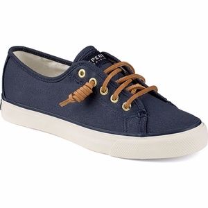 navy blue sperry sneakers